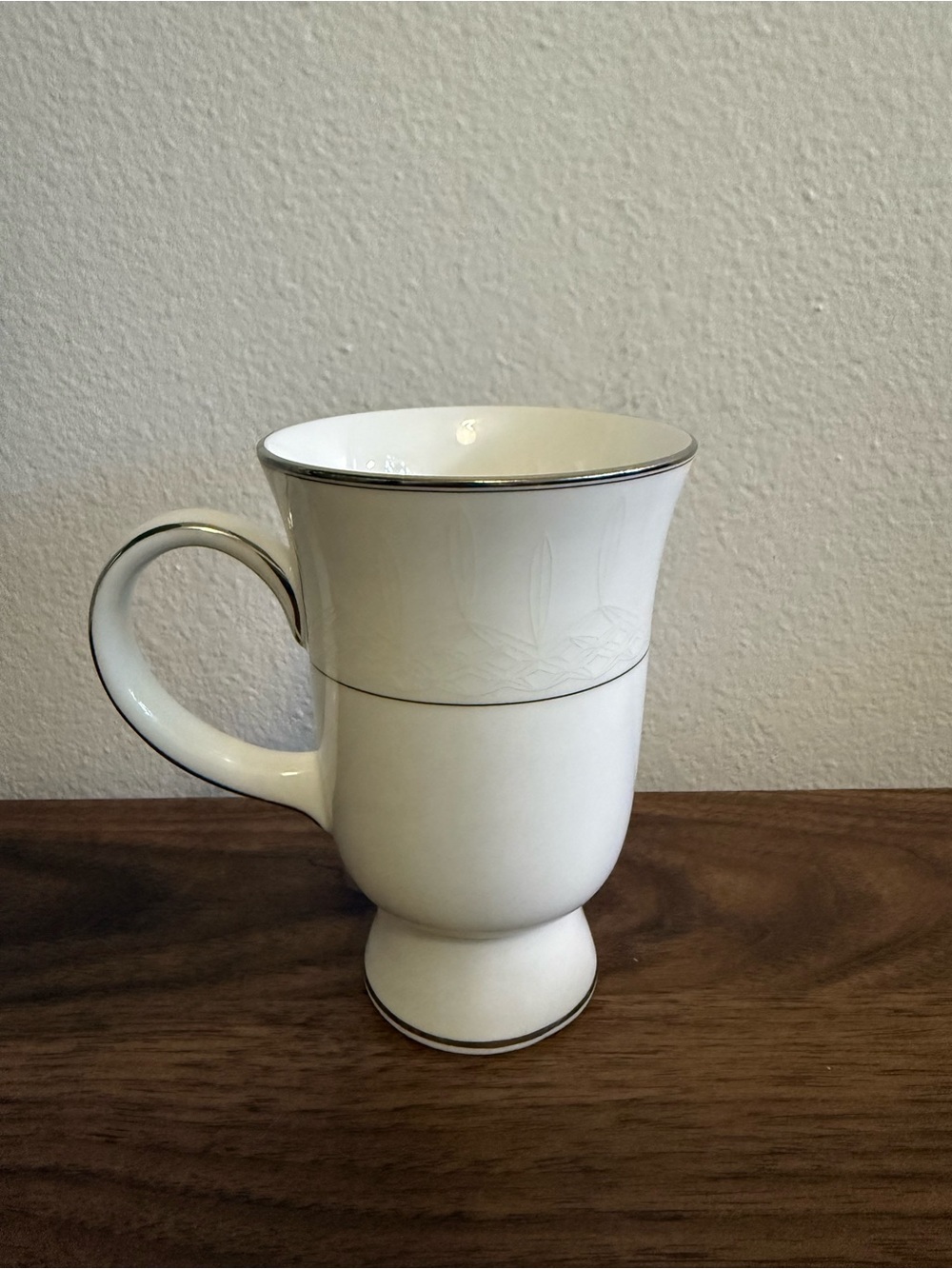 Waterford Lismore Platinum Irish Coffee Mug